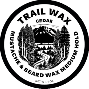 Cedar Mustache and Beard wax - Medium Hold